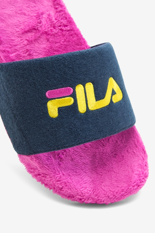 Fila Terry Drifter Slide Ocean-Purple-Yellow