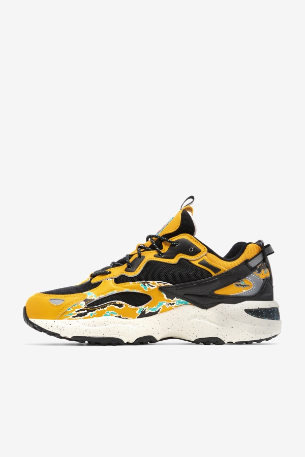 Men\'s Ray Tracer Apex Fila Black-Golden Rod-White