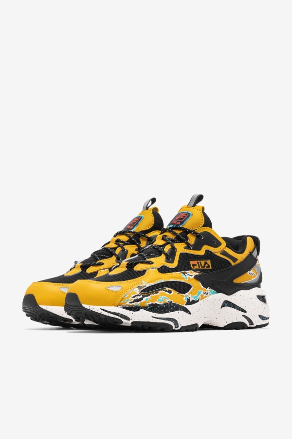 Men\'s Ray Tracer Apex Fila Black-Golden Rod-White