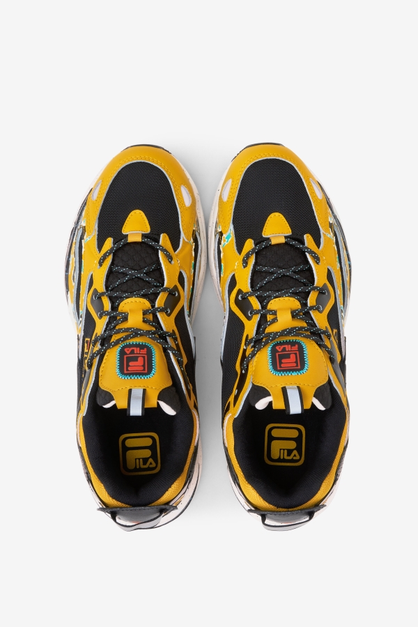 Men\'s Ray Tracer Apex Fila Black-Golden Rod-White