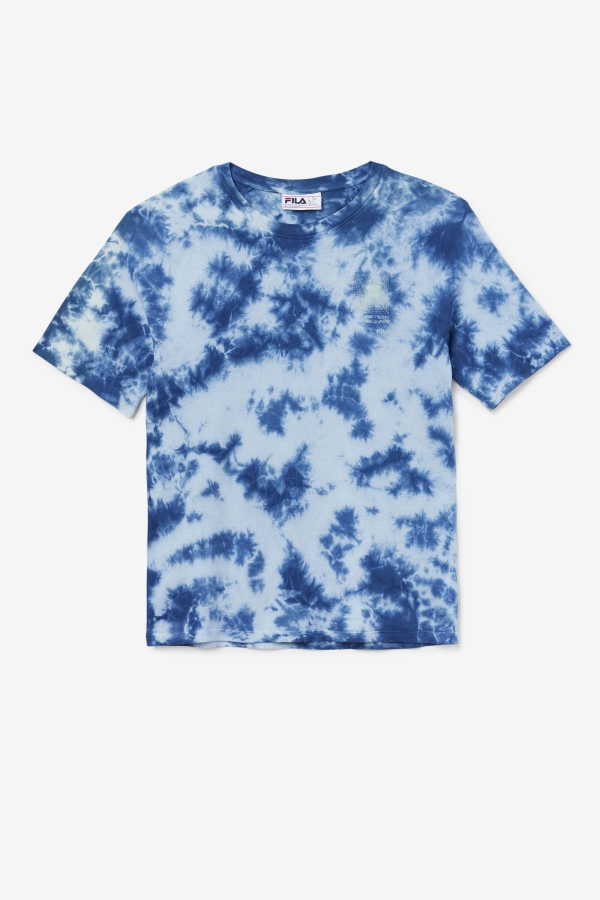Ayan Tee Fila Majolica Blue-Stone