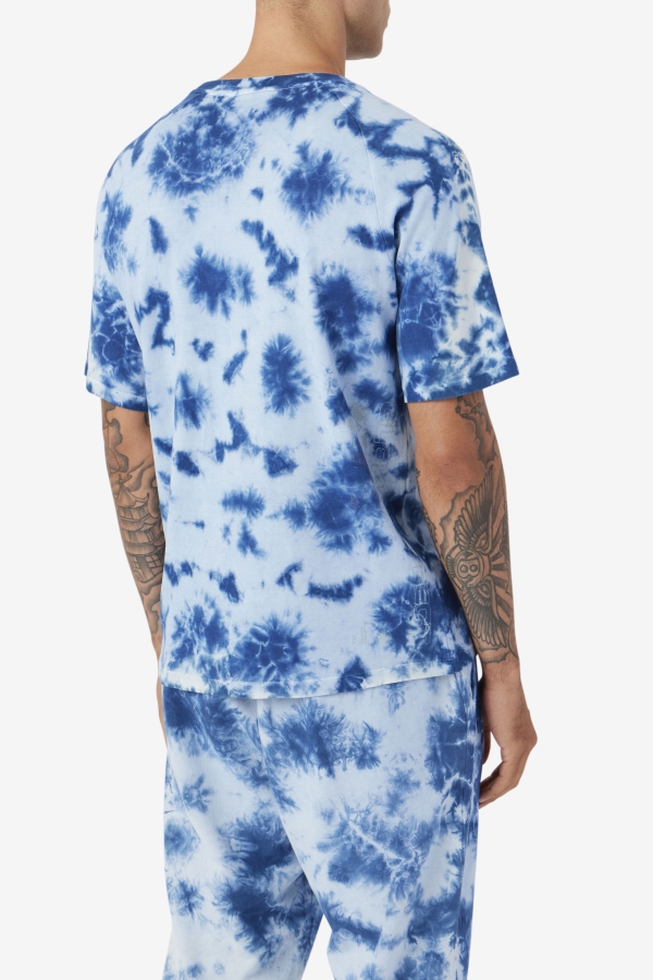 Ayan Tee Fila Majolica Blue-Stone