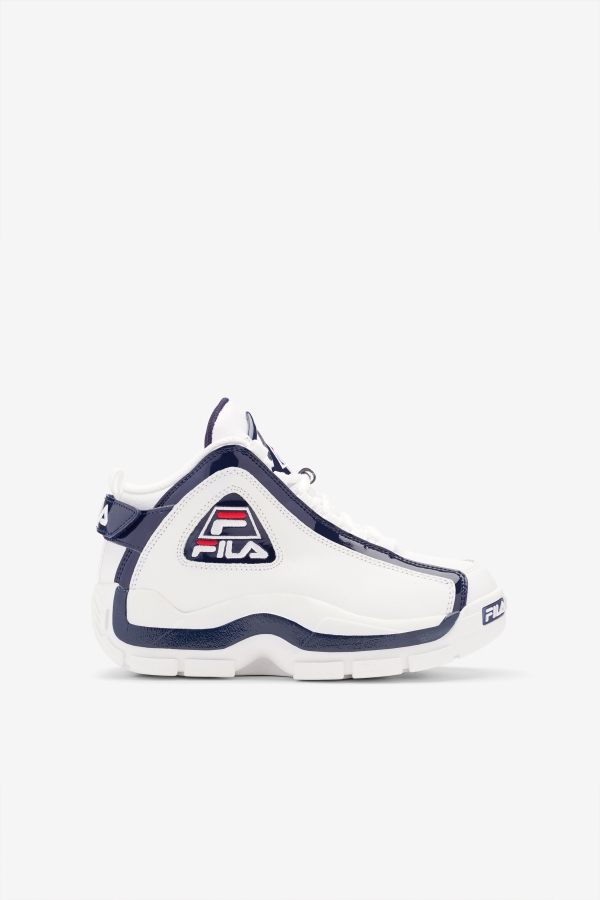 Fila Little Kids' Grant Hill 2 White-Navy-Red