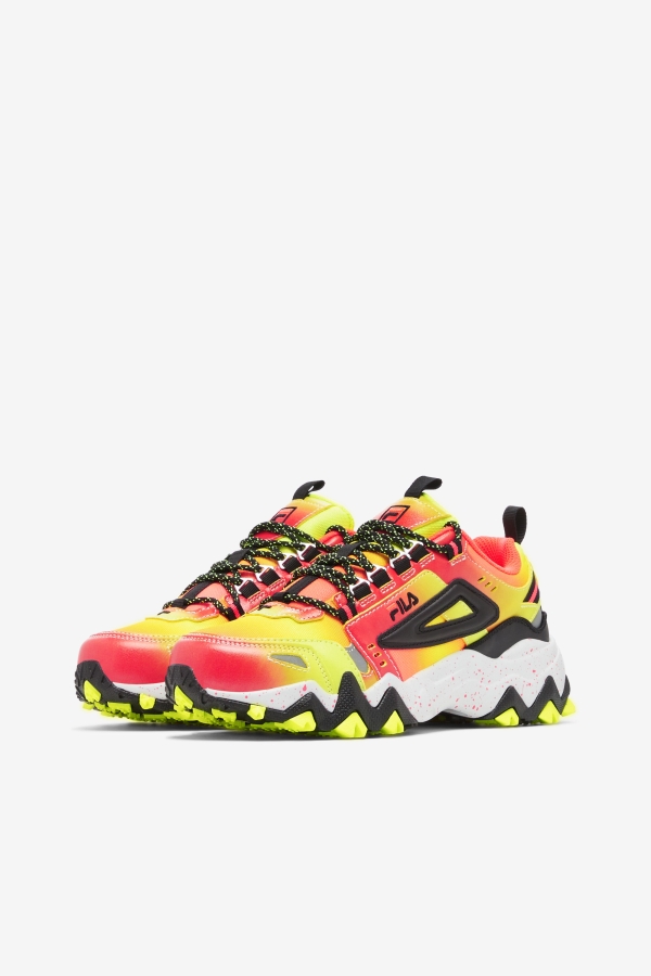 Diva Pink-Yellow-Black Fila Women\'s Oakmont TR