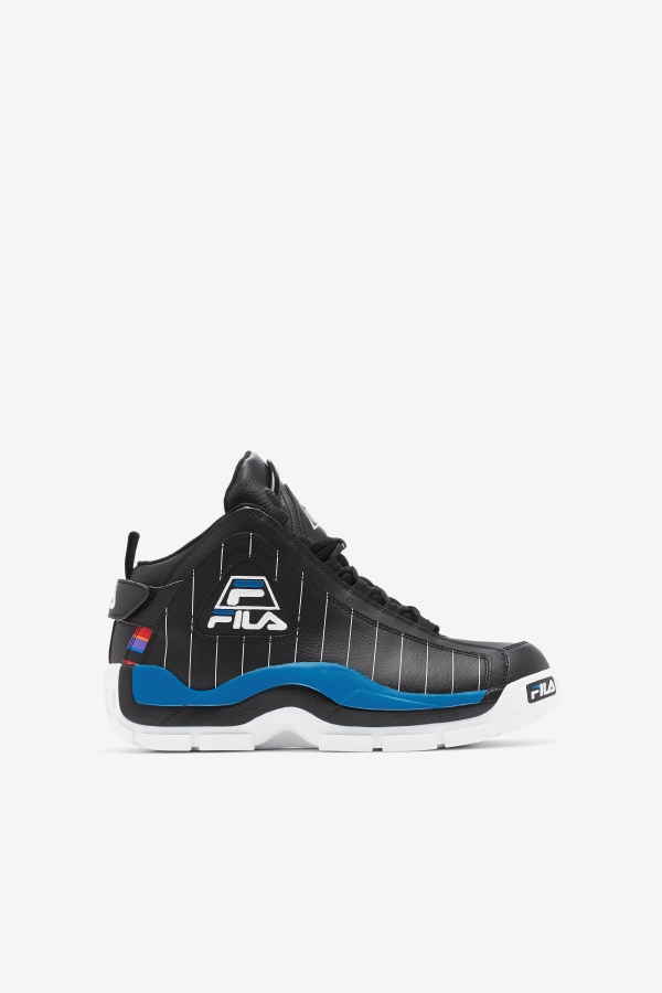 Big Kids' Grant Hill 2 History Fila Black-White-Imperial Blue