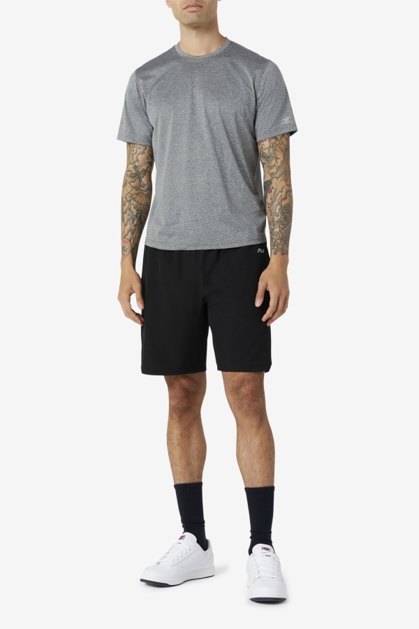 Fila Pickleball Scallop Hem Crew Heather