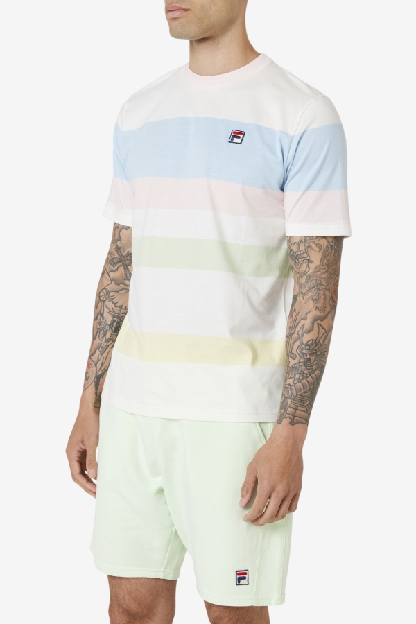 Fila Marshmallow-Blue-Pink-Tender Slitter Crew