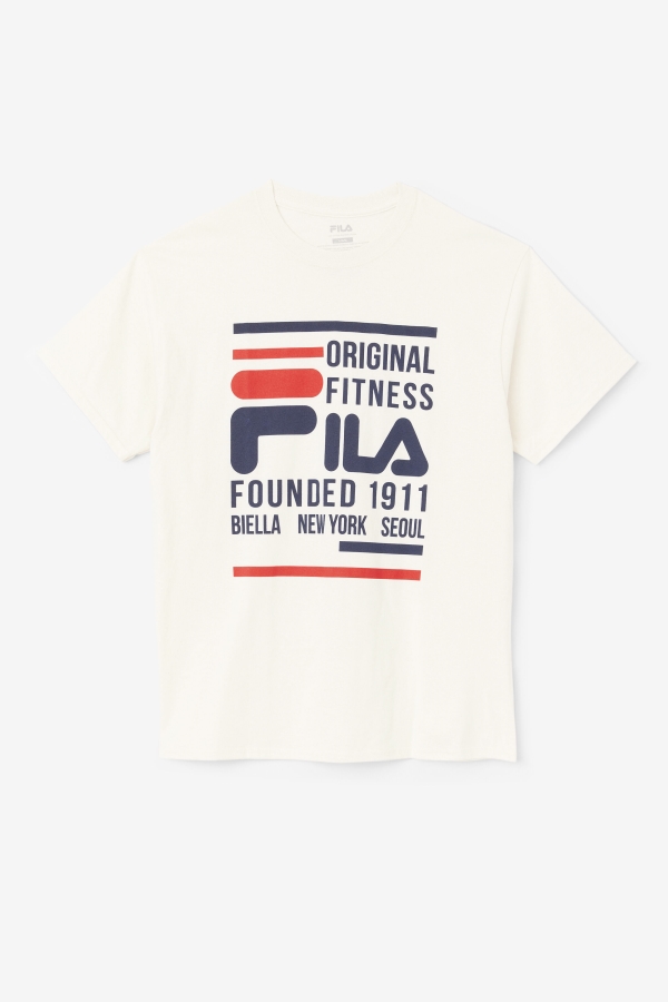 Fila Gardenia-Navy-Red Original Fitness Tee