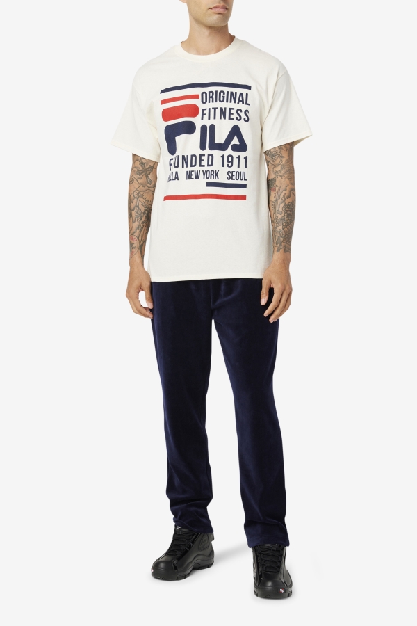 Fila Gardenia-Navy-Red Original Fitness Tee