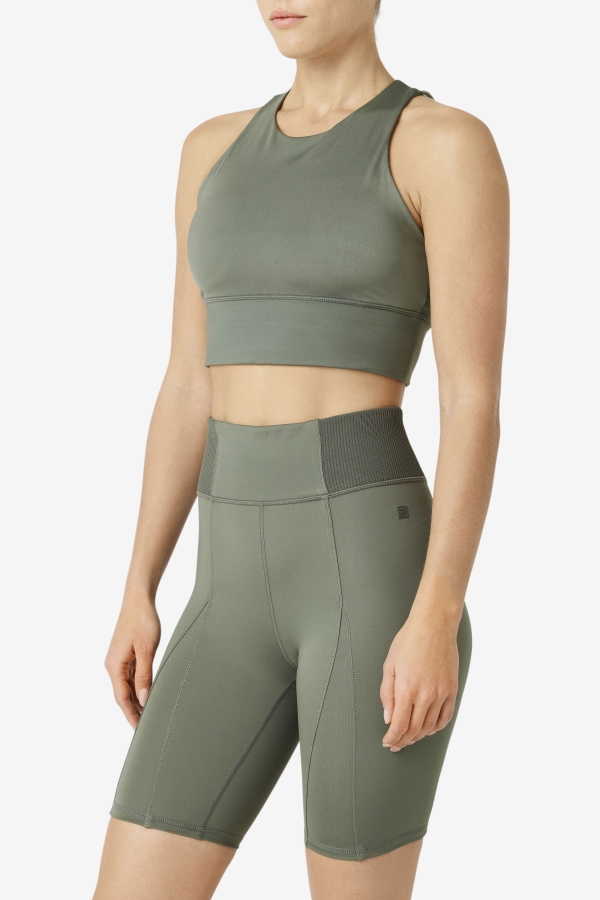 Thyme Uplift High Neck Sports Bra Fila