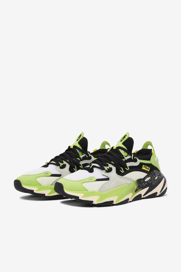 Men\'s Ray Tracer Evo 2 Fila Black-Sharp Green-Ecru