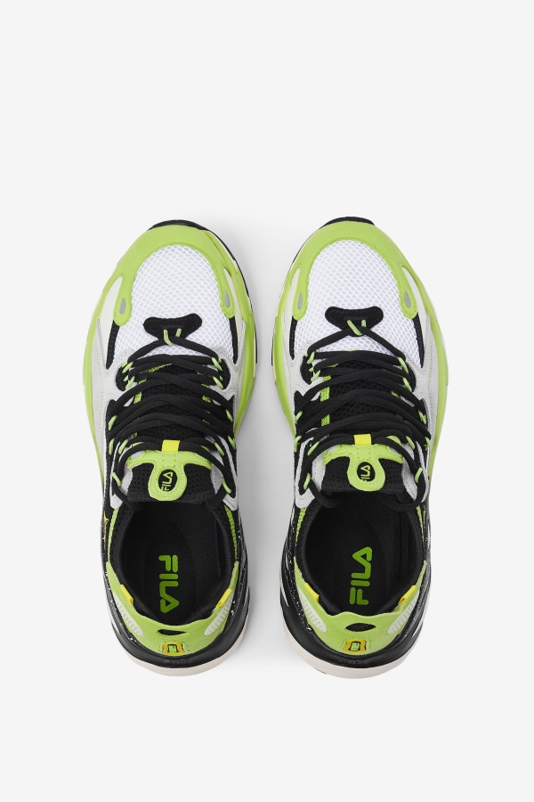 Men\'s Ray Tracer Evo 2 Fila Black-Sharp Green-Ecru