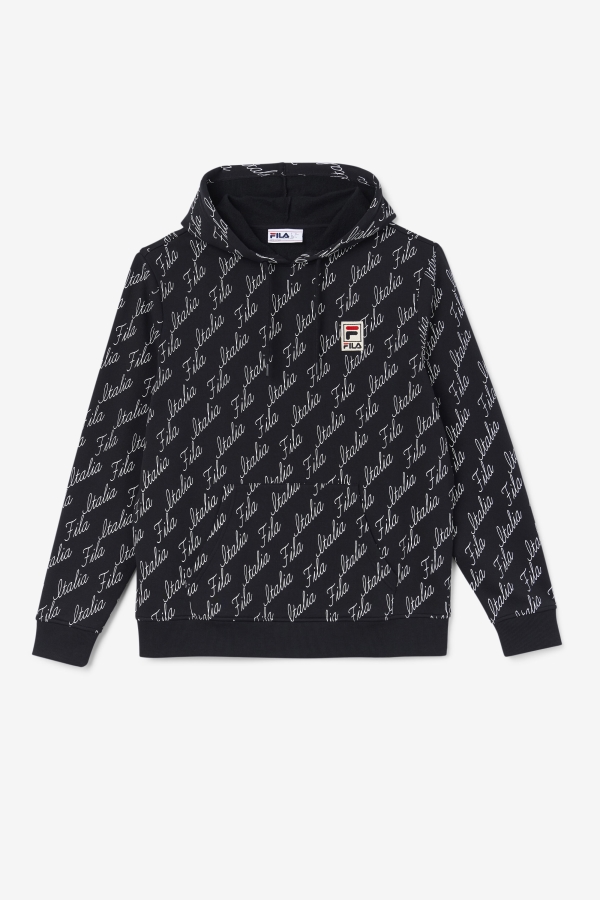 Black-Gardenia Nim Hoodie Fila