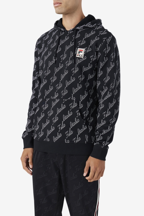 Black-Gardenia Nim Hoodie Fila
