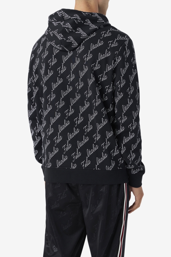 Black-Gardenia Nim Hoodie Fila