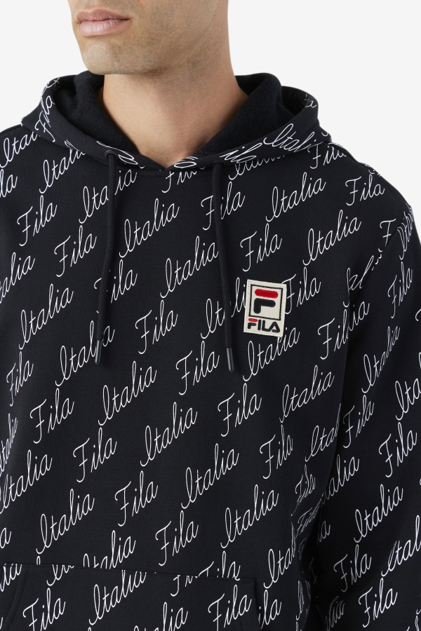 Black-Gardenia Nim Hoodie Fila