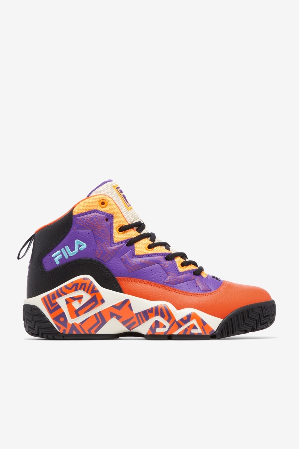 Fila Orange-Purple-Red Orange Men's MB
