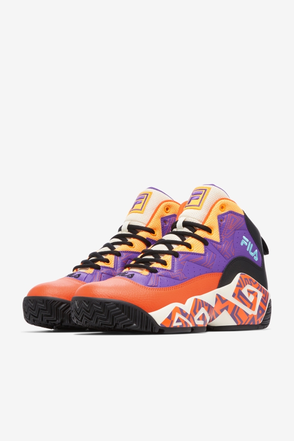 Fila Orange-Purple-Red Orange Men\'s MB