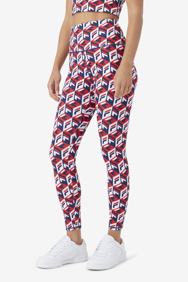 Fila Karteras 7-8 Tight Red-Navy-White