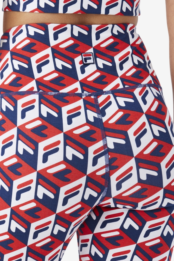 Fila Karteras 7-8 Tight Red-Navy-White