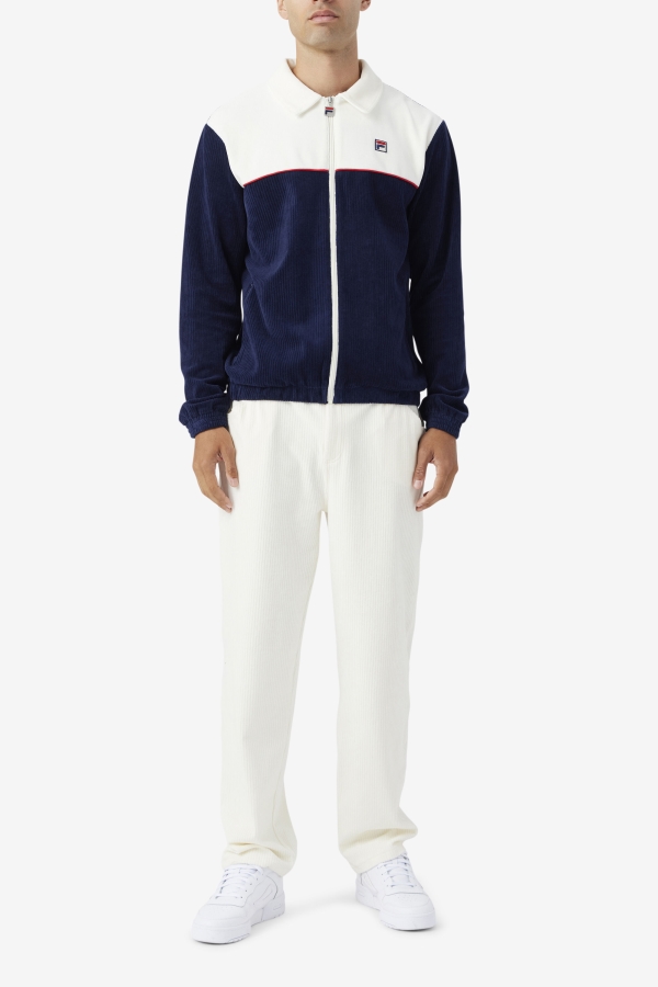Egret Pryor Velour Pant Fila