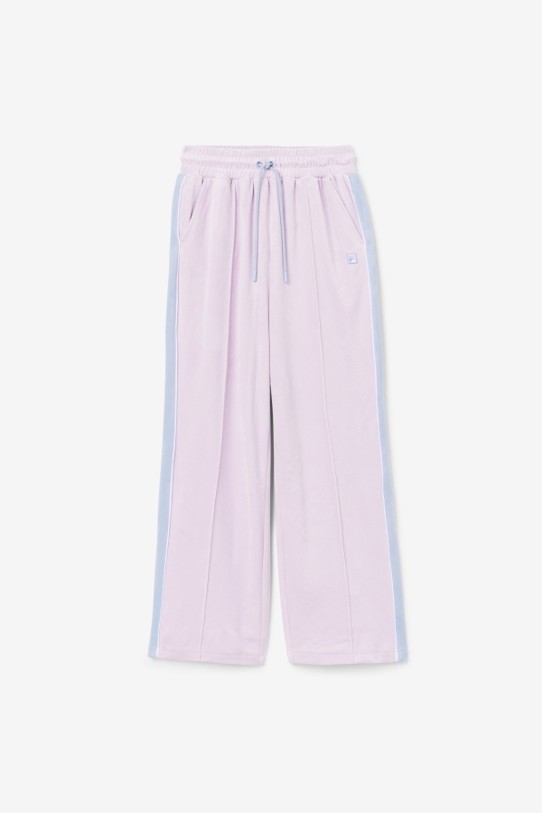 Fila Valery Velour Pant Orchid-Blue-White