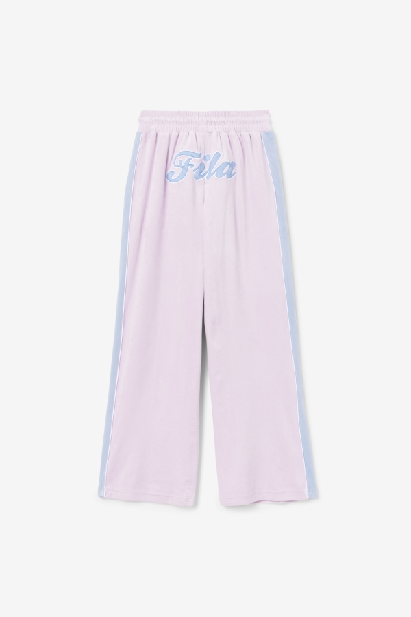 Fila Valery Velour Pant Orchid-Blue-White
