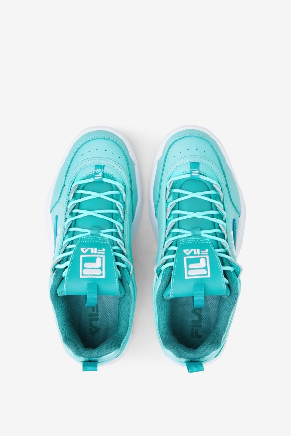 Blue-Turquoise Tonic-White Women\'s Disruptor 2 Premium Fila