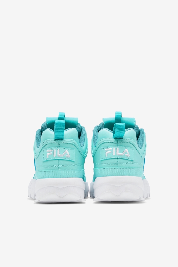 Blue-Turquoise Tonic-White Women\'s Disruptor 2 Premium Fila