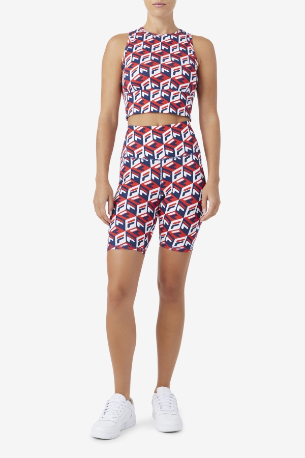 Fila Emmaline Tank Red-Navy-White