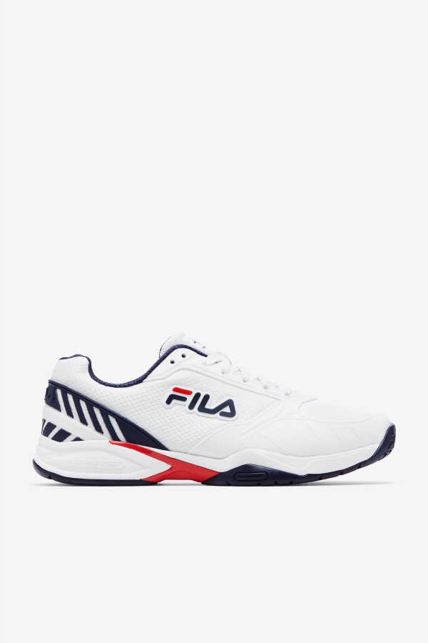 Fila White-Navy-Red Men's volley zone