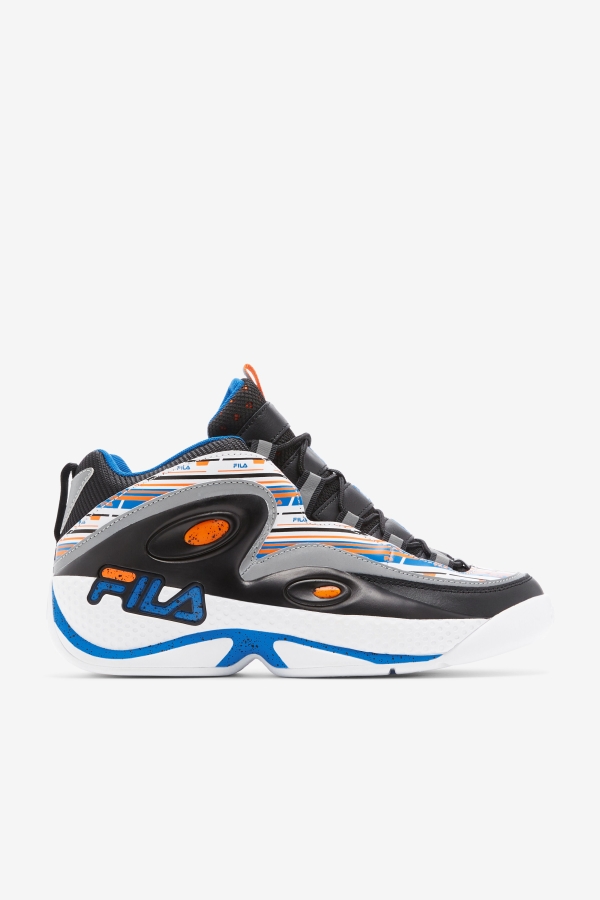 Fila White-Orange-Blue Men's Grant Hill 3