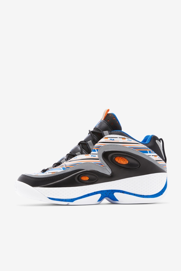 Fila White-Orange-Blue Men\'s Grant Hill 3