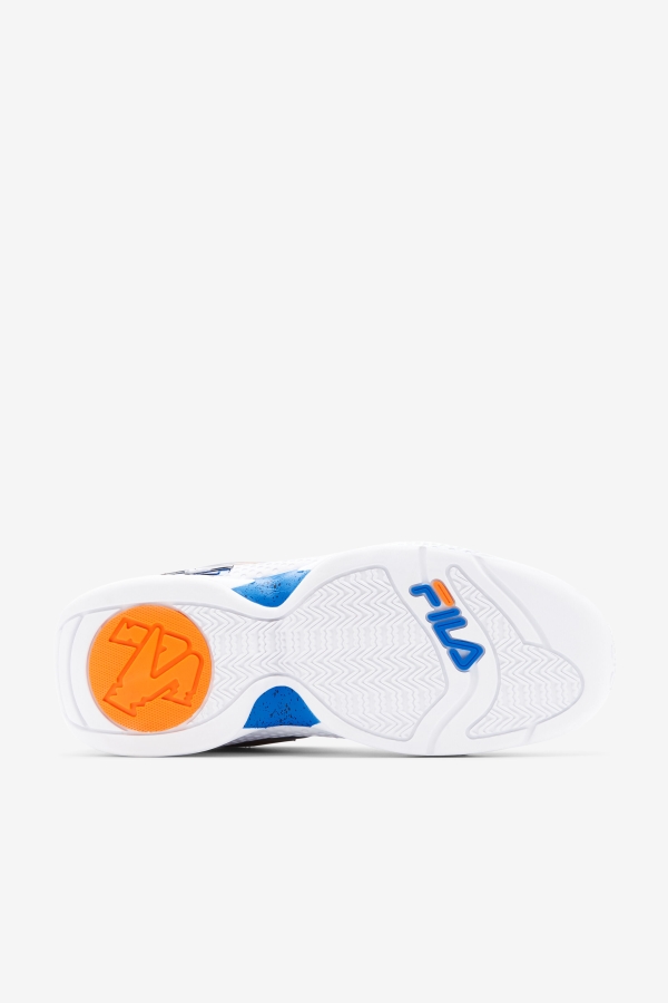 Fila White-Orange-Blue Men\'s Grant Hill 3