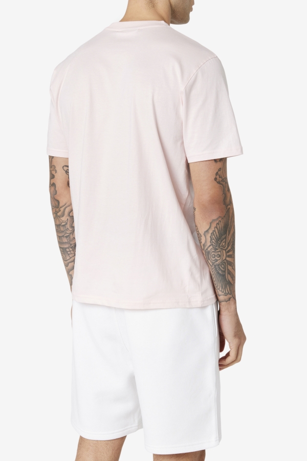 Men\'s Eagle Tee Pink-Navy-White Fila