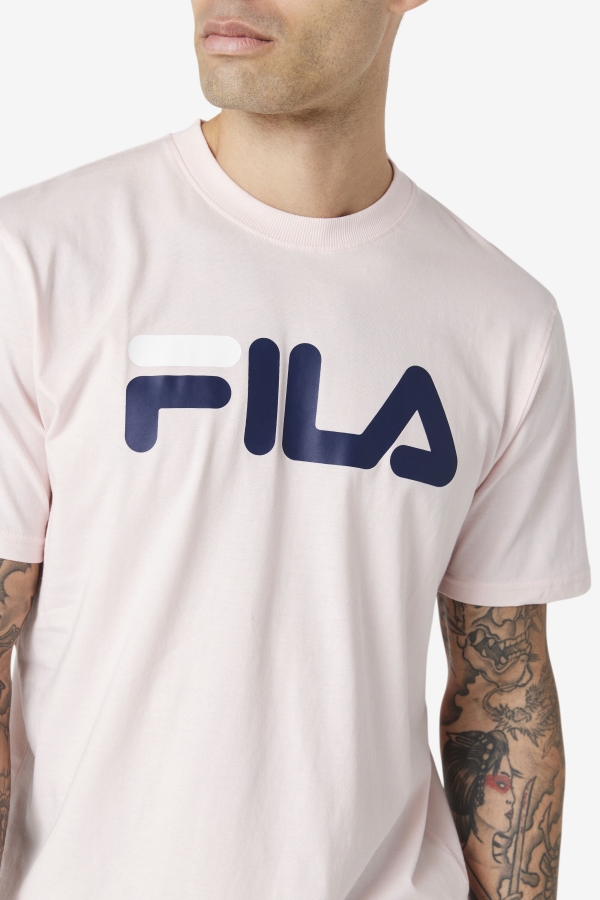 Men\'s Eagle Tee Pink-Navy-White Fila