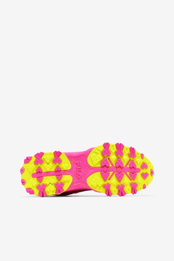 Women\'s Oakmont Tr Pink-Almond Blossom-Yellow Fila
