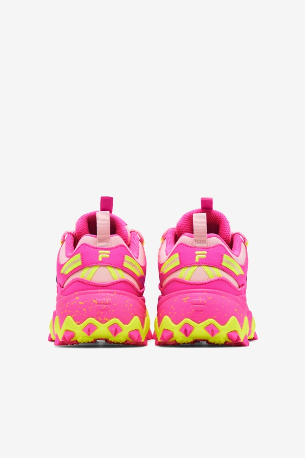 Women\'s Oakmont Tr Pink-Almond Blossom-Yellow Fila
