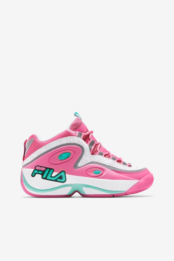 Fila White-Pink-Cockatoo Women's Grant Hill 3