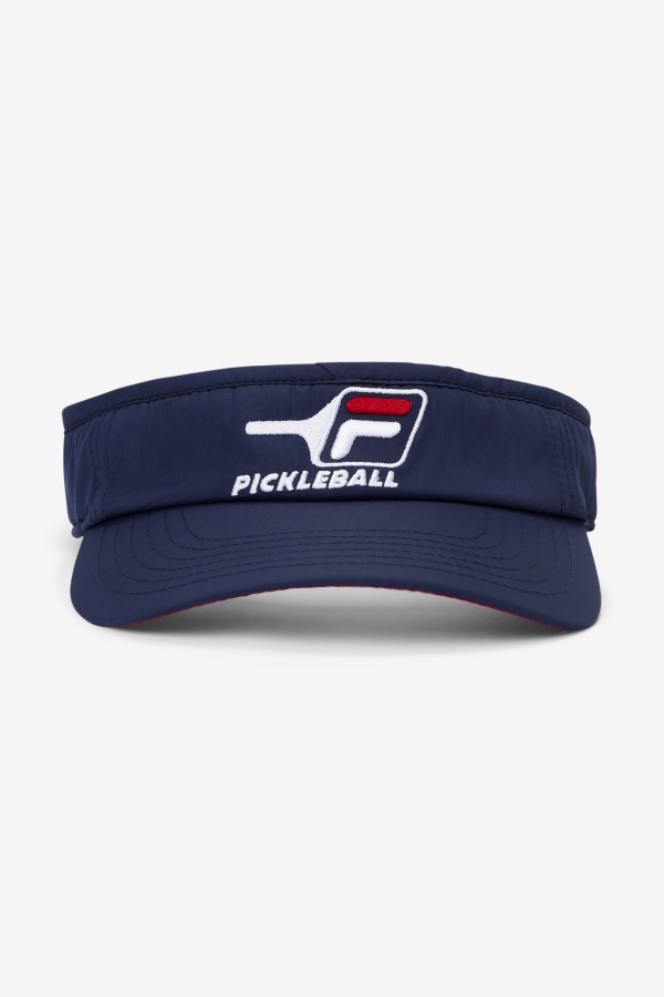 Fila Navy-Red Pickleball Visor