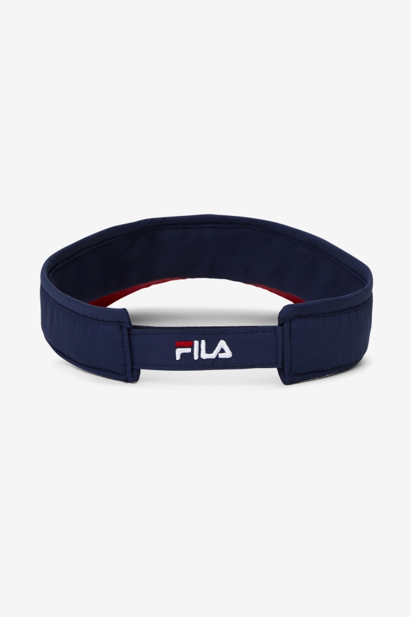 Fila Navy-Red Pickleball Visor