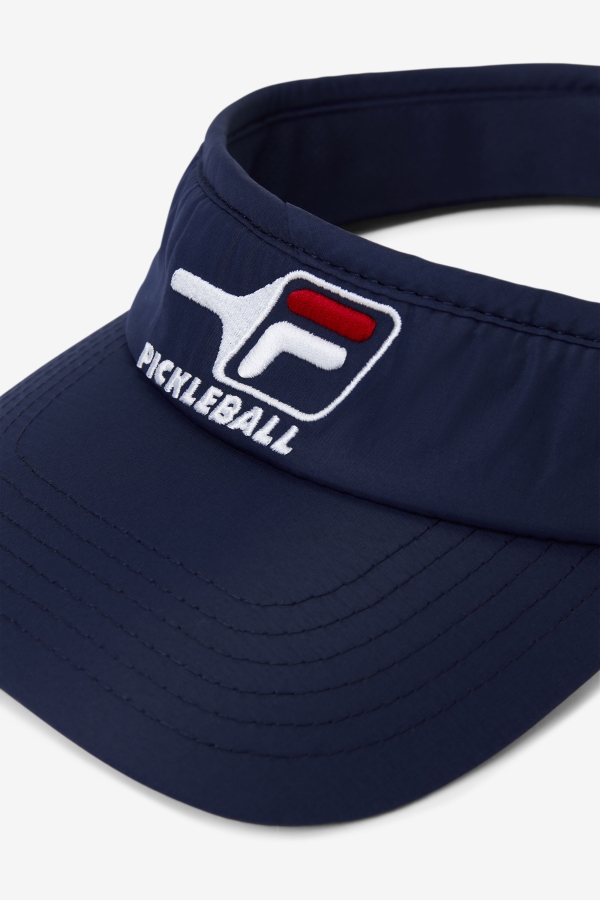 Fila Navy-Red Pickleball Visor