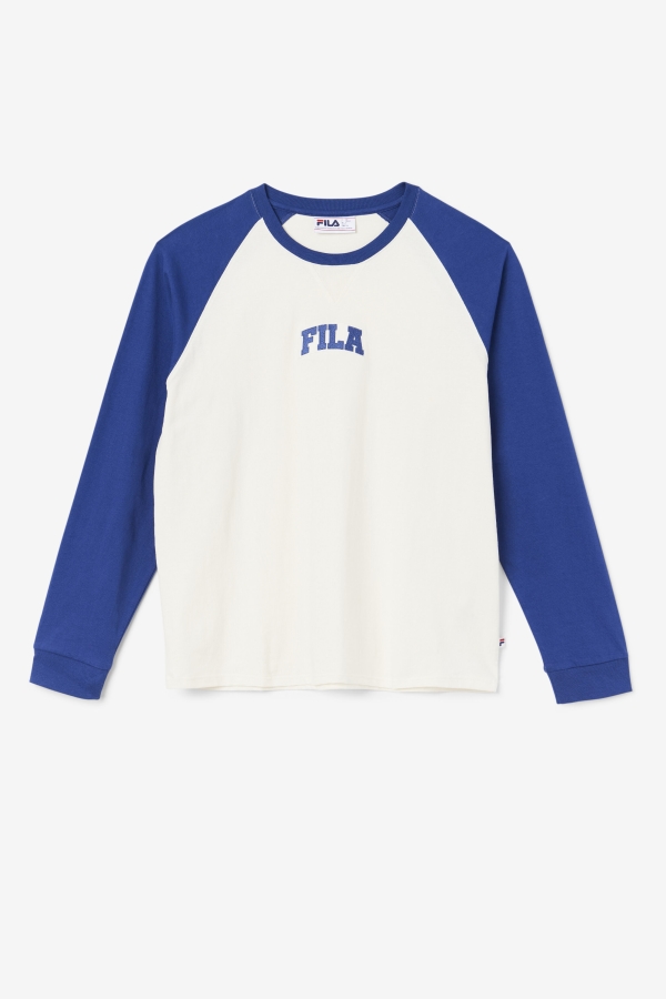 Fila Chet Raglan Tee Gardenia-Blue