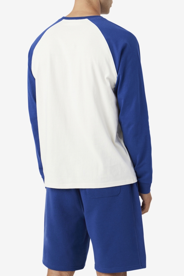Fila Chet Raglan Tee Gardenia-Blue