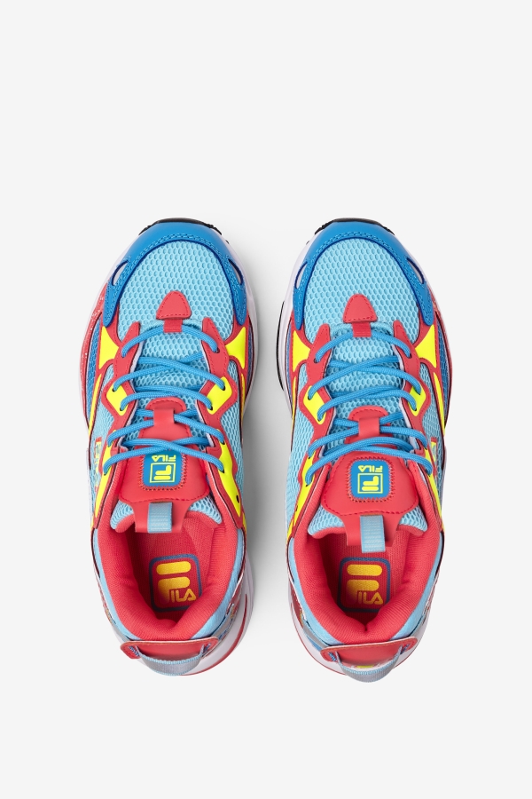 Women\'s Ray Tracer Apex Fila Bluefish-Yellow-Fiery Coral