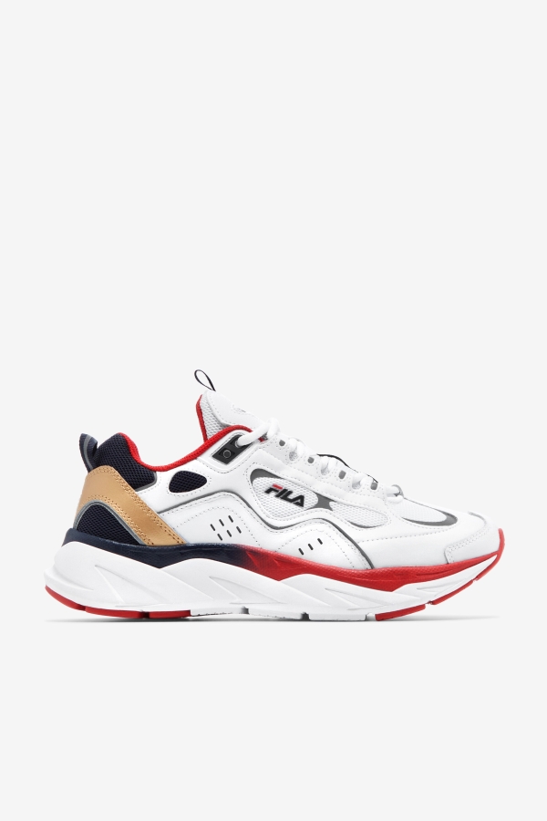 White-Blue-Red Fila Men's Trigate