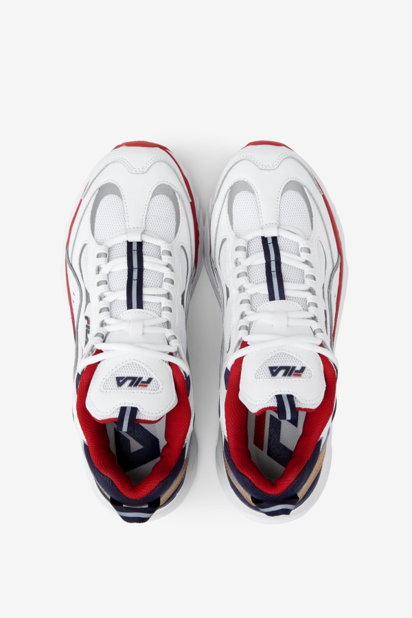 White-Blue-Red Fila Men\'s Trigate