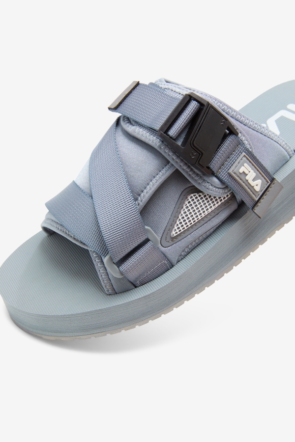 Men\'s Sol-Slide V2 Monument-White Fila