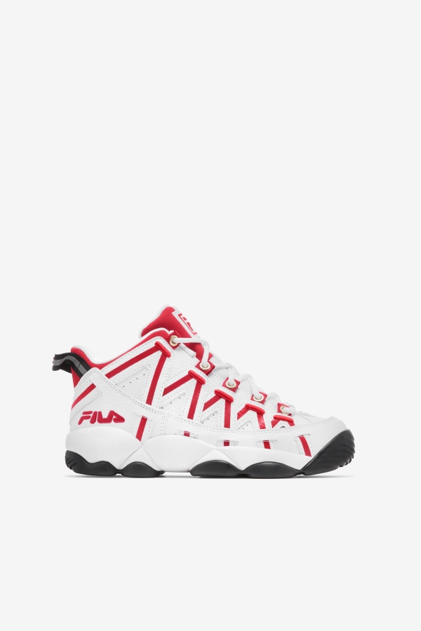 White-Red-Black Fila Little Kids' Stackhouse