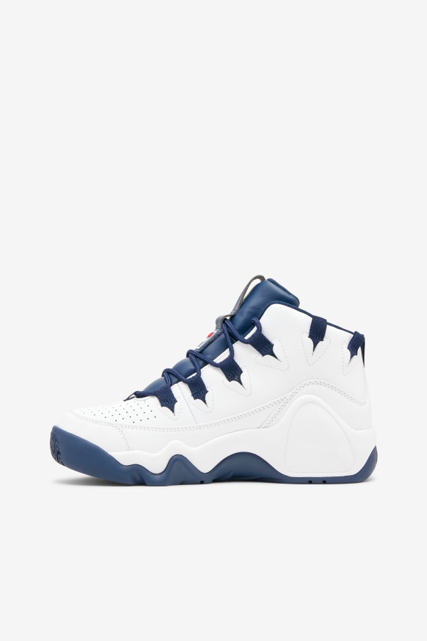 White-Navy-Red Women\'s Grant Hill 1 Fila